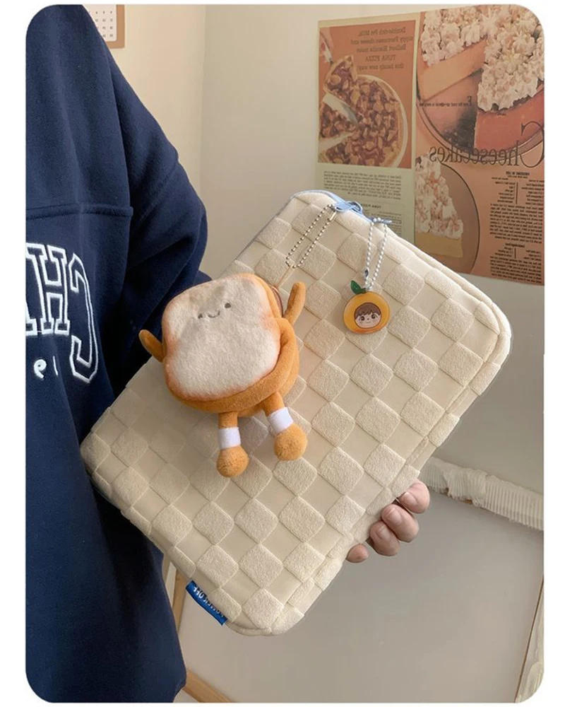 Description Picture 3 of itemKawaii Laptop Sleeve Pouch Table Carrying Bag 10.5 11 12 13.6 14 Inch Cute Computer Cover Bag Laptop Sleeves for Macbook HP Dell