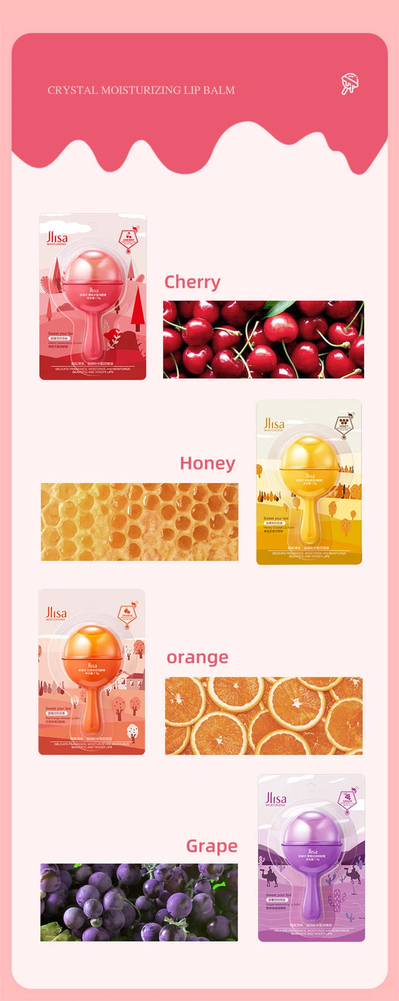 Description Picture 6 of itemAmusing Squeeze Into Lazy Lip Balm Lip-shaped Lipstick Remove Lip Lines Moisturizing Lip Balm Clear Long Lasting Lipstick Makeup