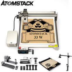 ATOMSTACK X30 S30 Pro S20 Pro 160W Laser Cutting Engraving Machine DIY 33W Output CNC Metal Laser Engraver Dual Air Assist