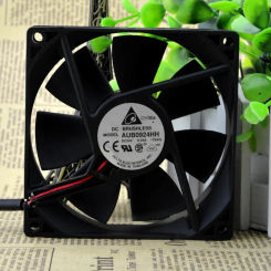 Original for DELTA  AUB0924HH DC24V 0.25A 9025 Double Ball Cooling Fan CPU Cooler Radiator 92*92*25MM