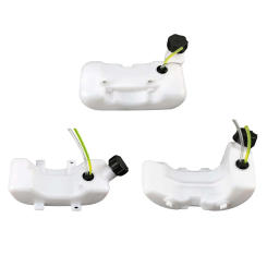 Replacement Trimmer Fuel Tank String Trimmer Parts Easily Install Gas Tank with Fuel Lines and Filter for Garden, Accessories
