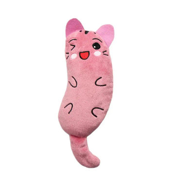 Cute Cat Toys Funny Interactive Plush Cat Toy Mini Teeth Grinding Catnip Toys Pets Accessories Kitten Chewing Mouse Toy