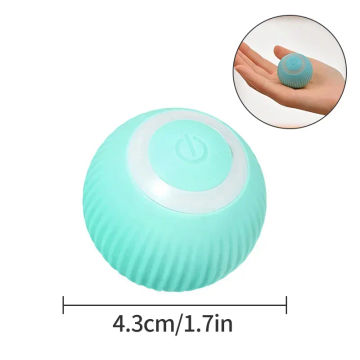 Cat Self-moving Electric Supply Ball Funny Puppy Pet Dogs Play Games Rolling Smart Toys Indoor Auto Ball Dog Interactive Toys