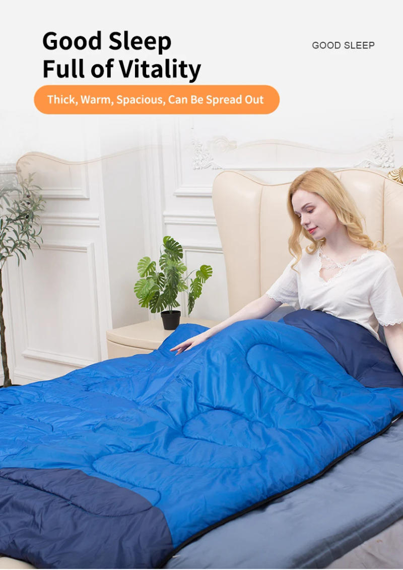 Description Picture 2 of itemCamping Sleeping Bag Ultralight Waterproof 4 Season Warm Envelope Backpacking Sleeping Bags for Outdoor Traveling Hiking