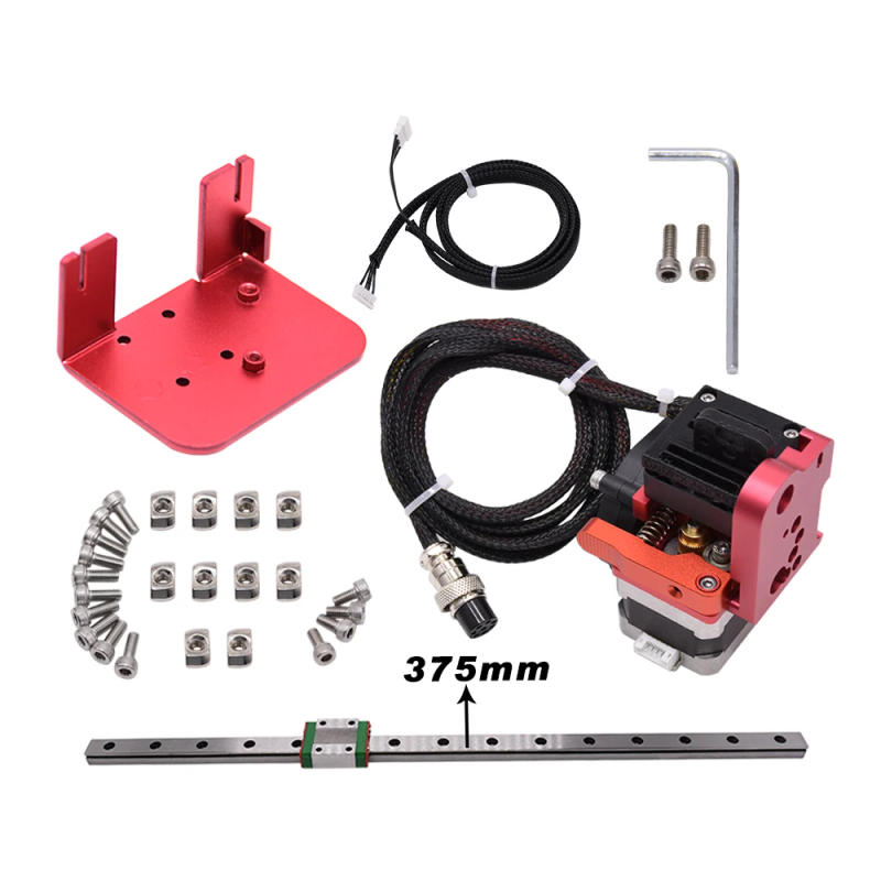 Description Picture 3 of itemUpgrade Linear Rail Slide Kit With Backplane Bracket MK8 Direct Drive Extruder Feed Replacement Kit For Ender 3/V2 /Pro CR10S