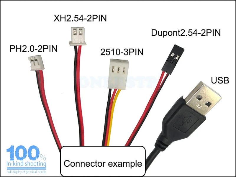 Description Picture 3 of item6020 Brushless Fan DC 12V 24V 60X60X20mm Computer PC CPU Case Cooling Fan 6cm 60mm 2PIN XH2.54 Cooler Fans Free Shipping