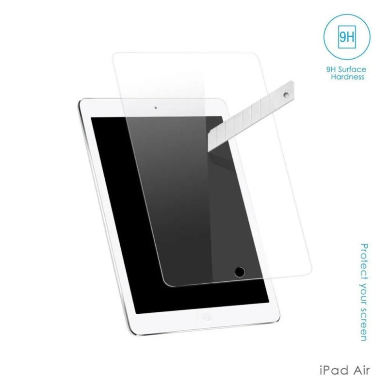 Description Picture 5 of item2PCS temperd glass screen protector for iPad 10.2 2020 2019 2021 7th 8th 9th generation 9H 2.5D tablet screen protective film