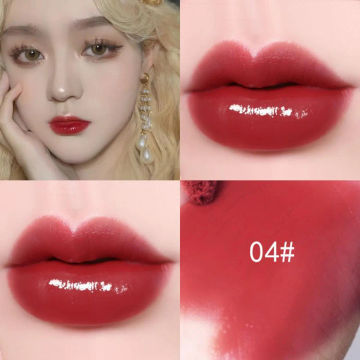 3D Lip Gloss Transparent Holographic Lip Plumping Shiny Pearl Moisturizer Color-changing Oil Lip Makeup Plumper Nutritious Care