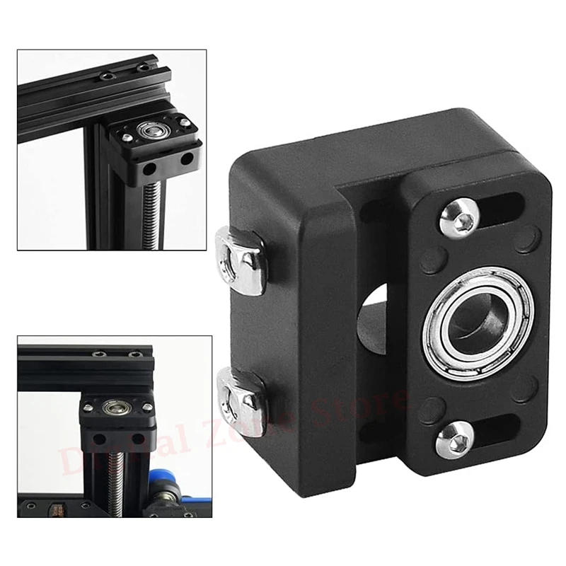 Description Picture 2 of itemCR10 Z-Axis T8 Leadscrew Top Mount for Creality CR10S Pro Ender 3 V2 Ender-3 Pro Z-Rod Bearing Holder 3D Printer Accessories
