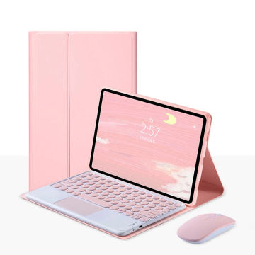 Wireless Keyboard for Xiaomi Mipad 5 5 Pro 11 inch Case Foldable Smart Stand Case with Rechargeable Keyboard Portuguese Spanish