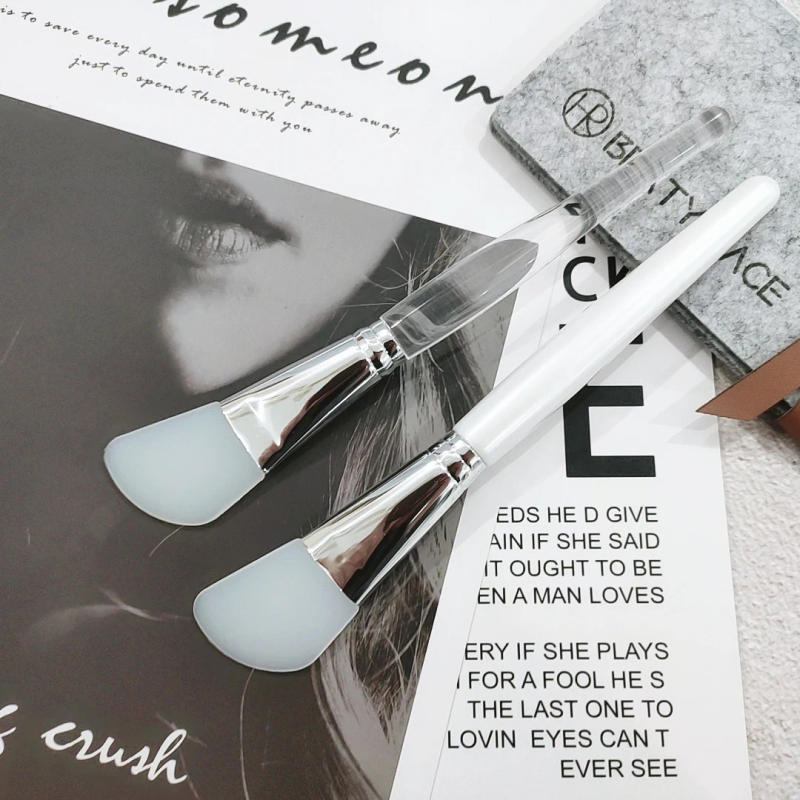 Description Picture 3 of itemFacial Mask Mud Brush Soft Silicone Cosmetic Beauty Tool Skin-Care Makeup Brushes Silica Gel Face Skin Care Bueaty Accessories