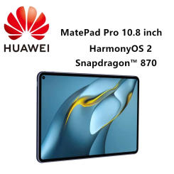 2021 HUAWEI MatePad Pro 10.8 inch Tablet HarmonyOS 2 Snapdragon™ 870 Octa Core 2560x1600 IPS Display 13MP Camera PC