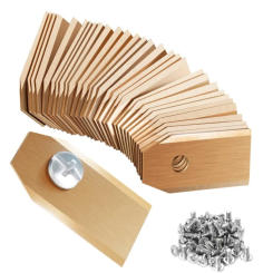 Free Shipping 45Pcs Titanium Coated 0.75mm Lawn Mower Blade Set for Husqv arna Gardena 35X18mm