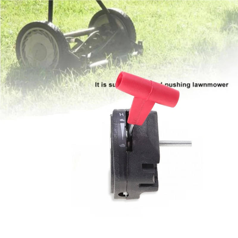 Description Picture 5 of itemBlack+Red Plastic Durable Throttle Box for Lawn Mower Lawn Mower Replacement Parts Durable Throttle Parts