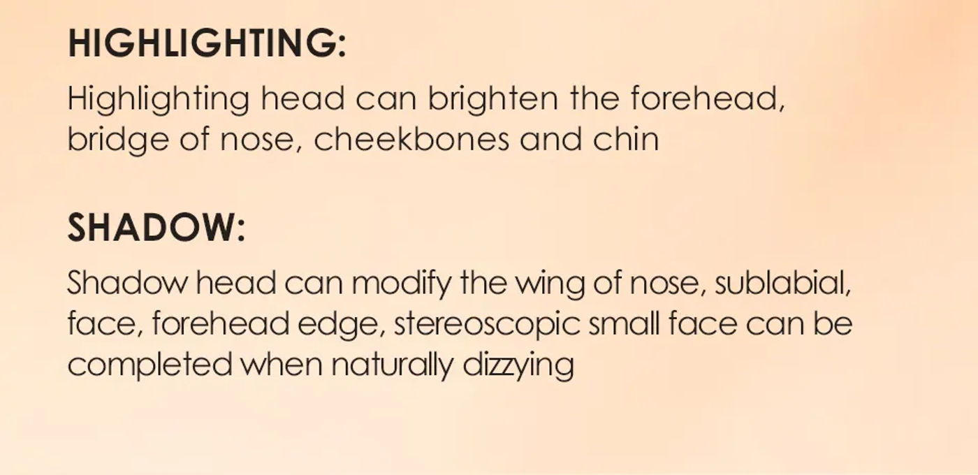 Description Picture 4 of itemContour Stick Double Head Contour Pen Matte Waterproof Finish Highlighters Shadow Contouring Pencil Cosmetics For Face