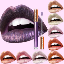 FOCALLURE 12 Colors Chameleon Lip Gloss Shiny Matte Long Lasting Bright Moisturizing Beauty Liquid Lipstick Makeup Cosmetics
