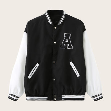 Women Bomber Jackets 2022 Autumn Winter Fashion Baseball Uniform Oversize Coats Student Couple Harajuku Loose Streetwear Jacket