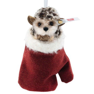 Hedgehog in Mitten Ornament, 4 Inches, EAN 007040