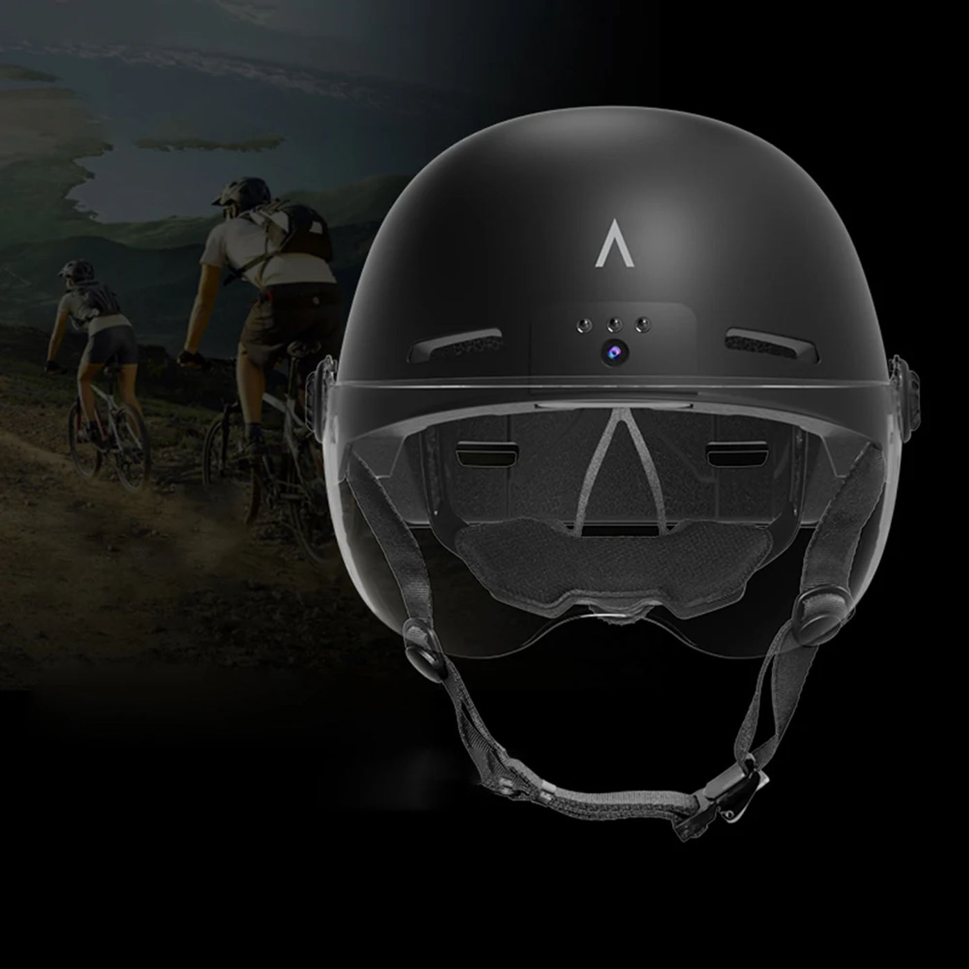 Description Picture 4 of itemRiding Camera 1080P@30FPS Bicycle Motorcycle Helmets Cameras Anti-shake Built-In 1300mah 130° Wide Angle for Cycling Skiing