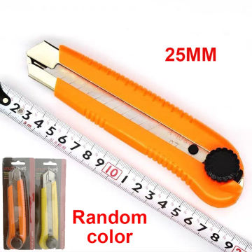 25mm large art knife large blade heavy stainless steel thickened multi-purpose wallpaper knife tool knife