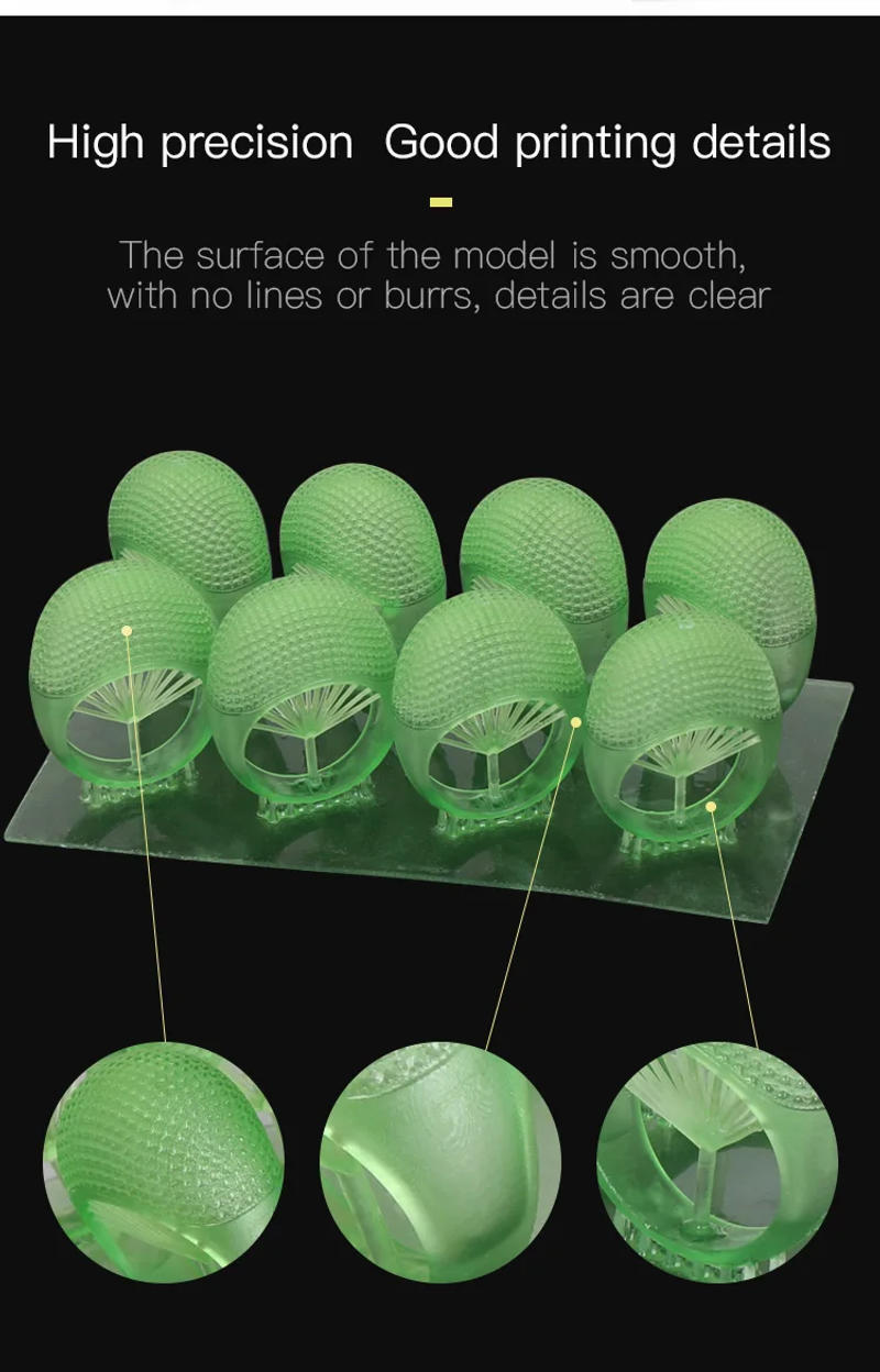 Description Picture 6 of itemVanshape High Resolution 4K Fast Print Speed 3D Printer 8.9 Inch Photopolymer Resin Imprimant