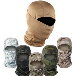 Multicam Balaclava Full Face Scarf Mask Hiking Cycling Hunting Bike Army Military Head Cover Men Tactical Airsoft Camouflage Cap