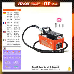 VEVOR Air Hydraulic Pump 10,000 PSI 1/2 Gal Reservoir Foot Actuated Air Treadle for Auto Body Frame Machines and Pulling Post