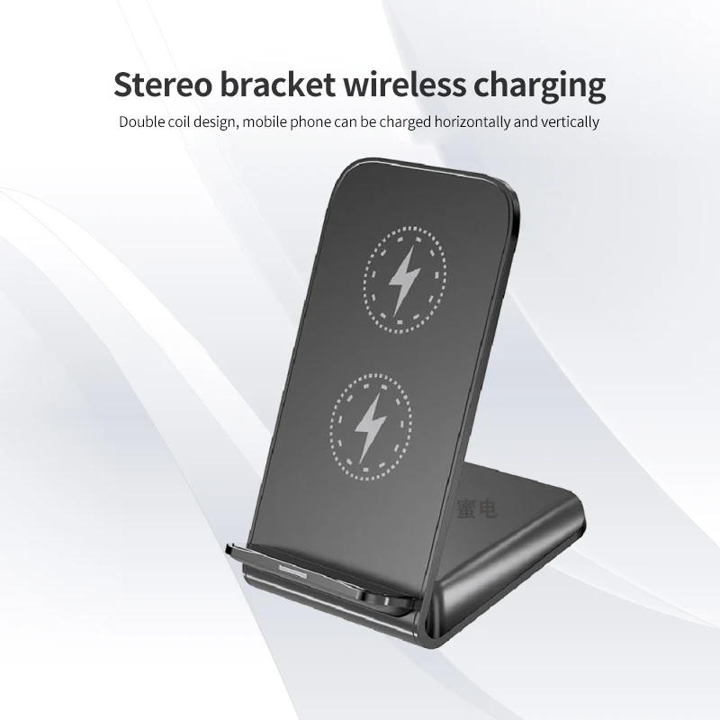 Description Picture 3 of item30W Wireless Charger Stand For IPhone 14 13 12 Pro Max 11 XS XR X 8 Samsung S22 S21 S20 Type C Fast Charging Dock Station