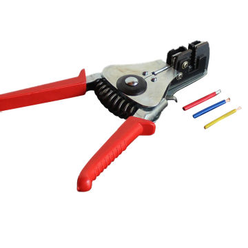 1pcs Automatic Cable Wire Stripper Stripping Crimper Crimping Plier Cutter Tool Diagonal Cutting Pliers