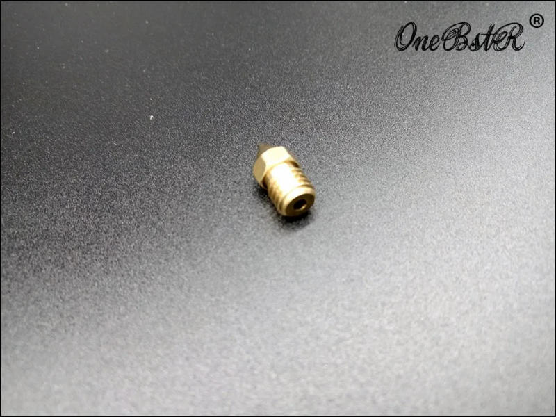 Description Picture 4 of itemReprap DIY Extruder Nozzle 1.75/0.4mm Special Tip M6 Copper Extrusion Head Copper Mouth Printhead 3D Printer Parts Free Shipping