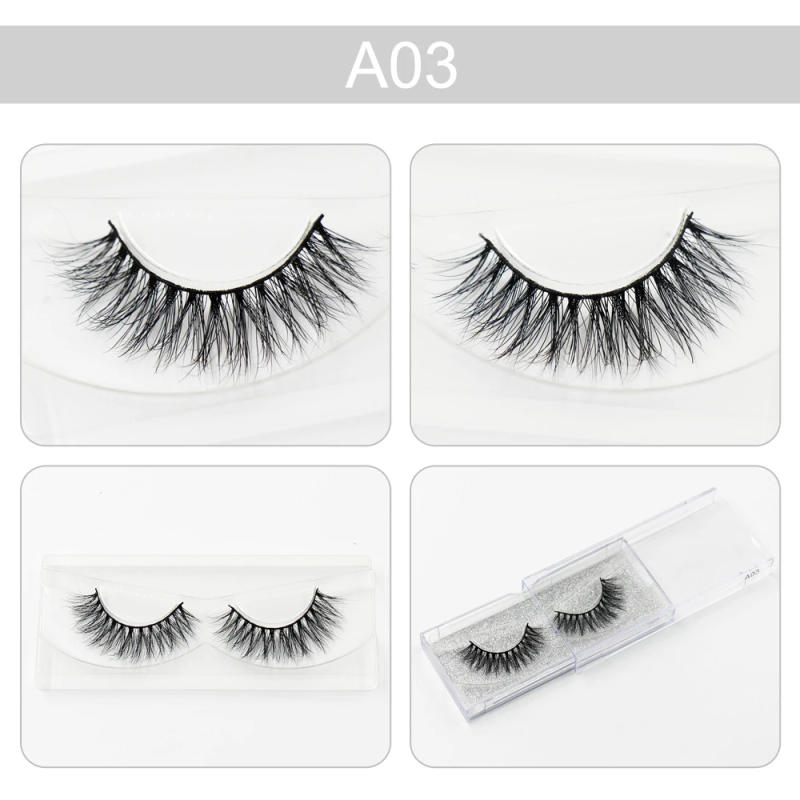 Description Picture 4 of itemLEHUAMAO 3D Mink False Eyelashes Super long Thick Messy Mink Lashes Natural Popular for Beauty Makeup fake Eye Lashes extension