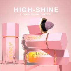 1/4Pcs Liquid Concealer High Gloss Face Contouring Brighten Highlighter Natural Stereo Lasting Shaping Enahnce Outline No Smudge