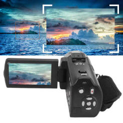 3in Video Camera Camcorder 16X Digital Zoom 1080P Full HD Digital Camera Built-in Infrared Night Wireless Remote Control