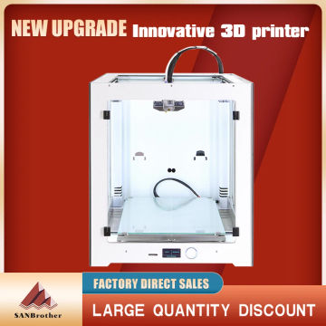 SANBrother 3d Printer big Size UM2+ Updated hotend and Extruder Newest 3D Design