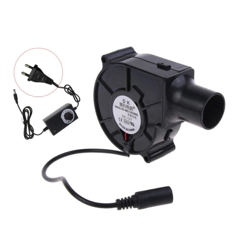 Description Picture 5 of itemEU/US Plug 7530 Blower Fan with Power Variable Speed Controller Barbecue Fan Air Blower Picnic Grill Wood Stove Cooking