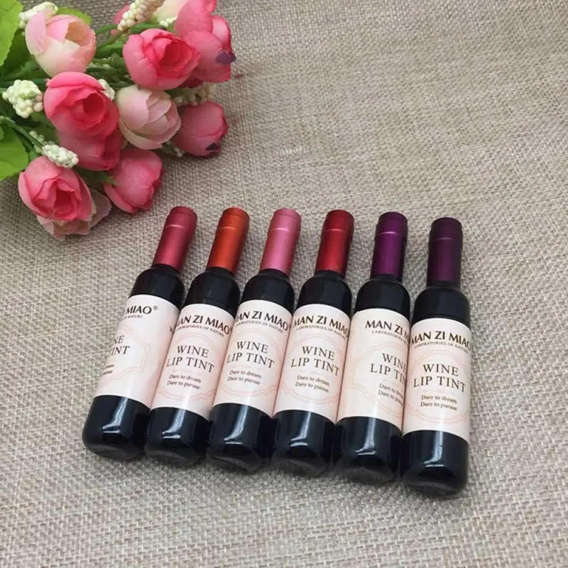 Description Picture 6 of itemLong Lasting Matte Waterproof Lipstick for Women Makeup Wine Bottle Lip Gloss Wholesale Lipstick Free Shipping Tint Lips Beauty