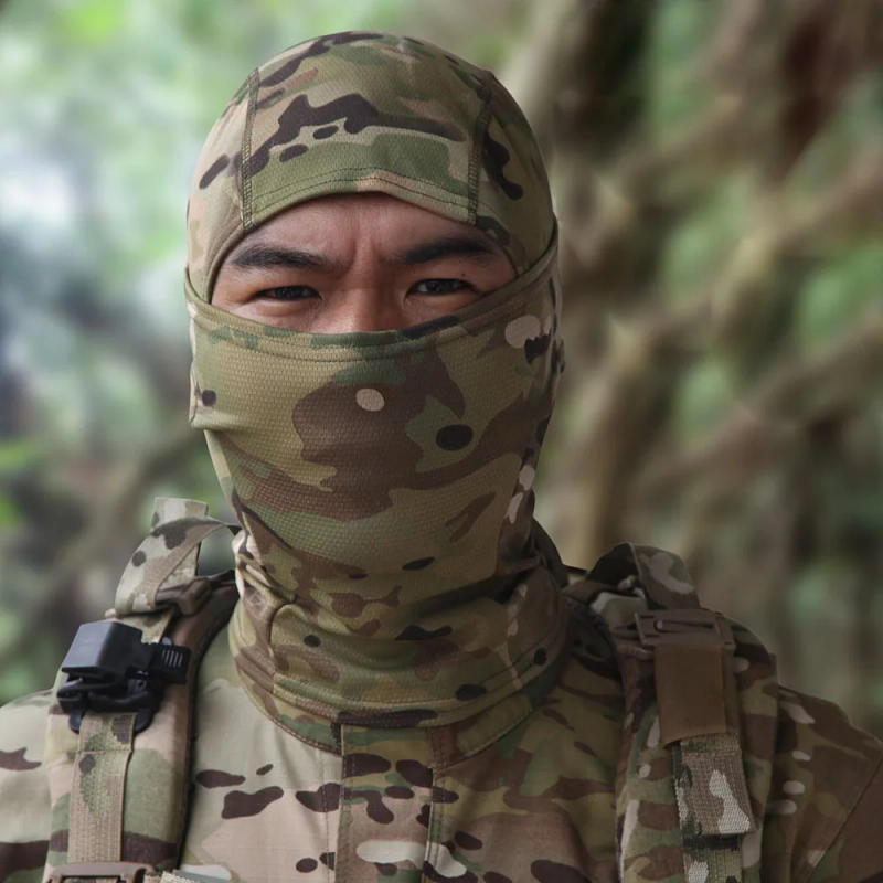 Description Picture 3 of itemMulticam Balaclava Full Face Scarf Mask Hiking Cycling Hunting Bike Army Military Head Cover Men Tactical Airsoft Camouflage Cap
