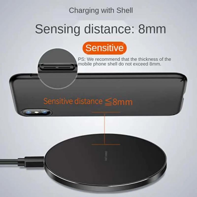 Description Picture 3 of item2023 New 50W Qi Wireless Charger for iPhone 15 14 13 X XR XS Max 8 for Samsung S10 S20 Note10 20 Iconic Brand Huawei Phone