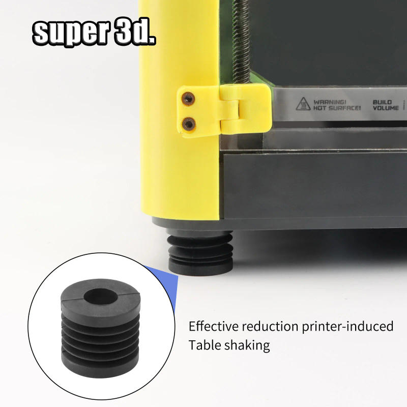 Description Picture 2 of itemAnti Vibration Printer Feet for Bambu Lab x1 Series P1P Universal Anti-slip Rubber Foot Reduce Shake Buffer Pad 3D Printer Parts