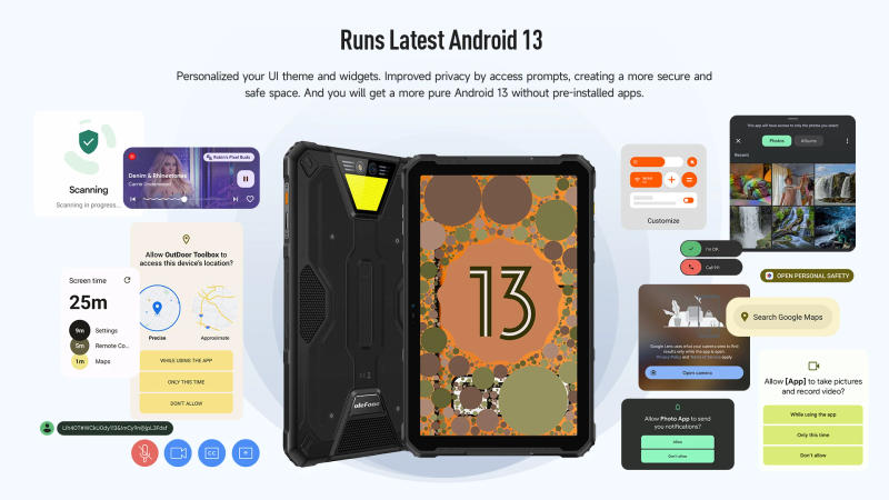 Description Picture 6 of item[World Premiere]Ulefone Armor Pad 2 Rugged Tablet , 11