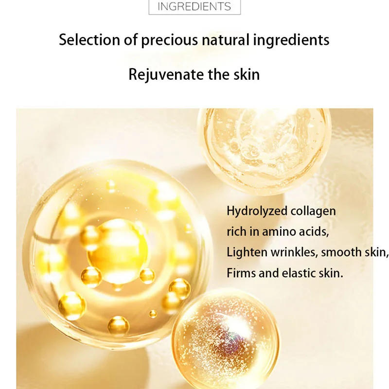 Description Picture 5 of itemPearl Face Cream Hyaluronic Acid Moisturizer Anti Wrinkle Aging Cream Collagen Whitening Nourishing Day Cream Face Skin Care