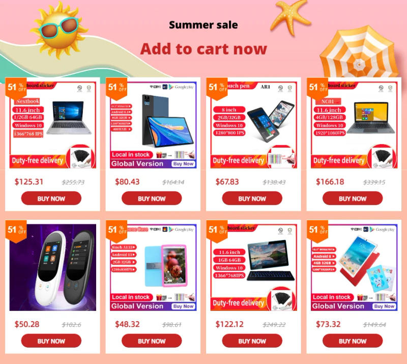 Description Picture 2 of item11.6'' 2IN1 With Docking Keyboard G12 Nextbook Windows 10 Quad Core 1GB RAM 64GB ROM Tablet PC Intel Atom 3735G CPU 1366*768 IPS