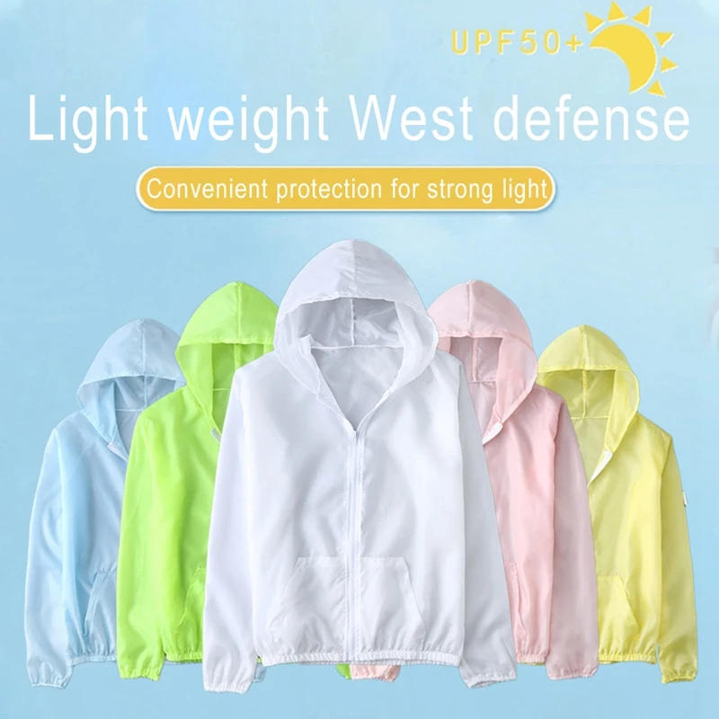 Description Picture 3 of itemQuick Dry Breathable Sunscreen Coat Women Men Lightweight Coats for Running Camping Hiking Traveling UV Protection Thin Jackets