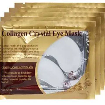 20Pcs=10Pairs Gold Collagen Crystal Eye Mask Anti Wrinkle Eye Patches Moisturizing Nourishing Anti Aging Eye Care Combination