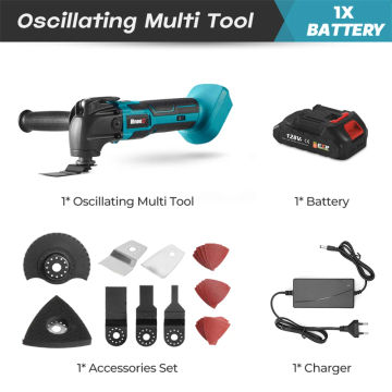 18V Cordless Oscillating Multi Function Tool Electric Saw Trimmer/Shovel/Cutting Machine Woodworking Tool For Makita 18V Battery