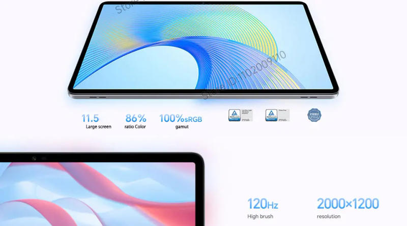 Description Picture 5 of itemHonor Tablet X8 Pro 11.5 inche Snapdragon® 685 7250mAh battery MagicOS 7.1 (based on Android 13)