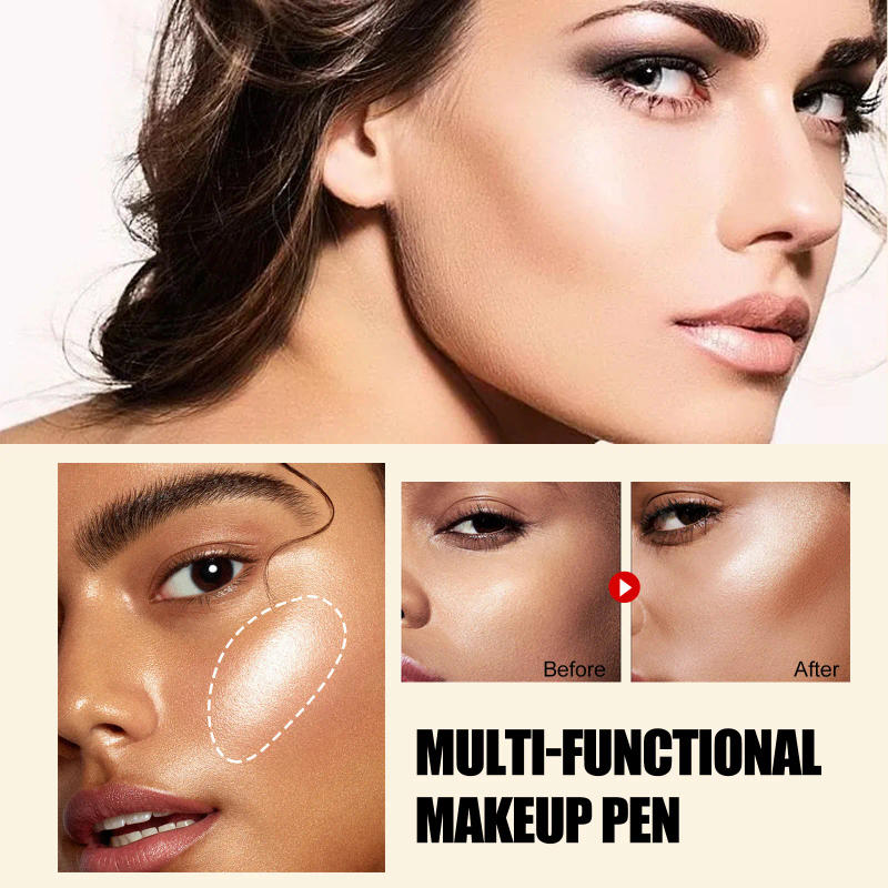 Description Picture 4 of itemLiquid Contouring Stick Highlighting & Blush Multi-Purpose Makeup Air Cushion Pen Face Natural Peach Pink Cheeks Creamy Cosmetic