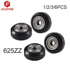 1/2/3/6PCS POM Pulley Wheels 625ZZ Linear Bearing Ulley Passive Round Wheel Roller For 3D Printer Creality Ender 3 CNC Openbuild