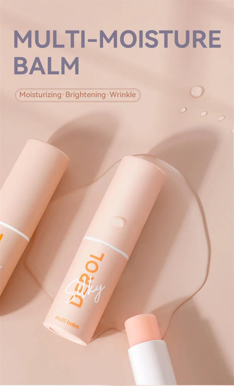 Description Picture 4 of itemMulti Moisturizing Stick Collagen Anti-Wrinkle Balm Lighten Eye Lip Neck Fine Lines Brighten Dry Skin Nourish Not Sticky Cream