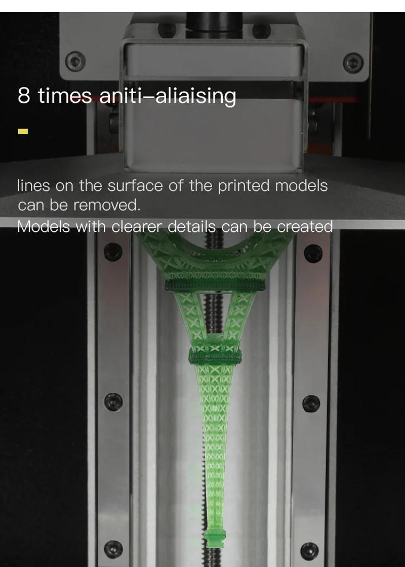 Description Picture 5 of itemVanshape High Resolution 4K Fast Print Speed 3D Printer 8.9 Inch Photopolymer Resin Imprimant